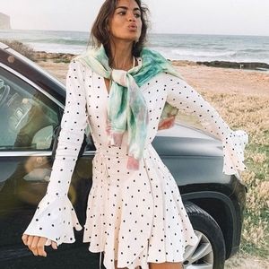 NWT Shona Joy Polka Dot Dress